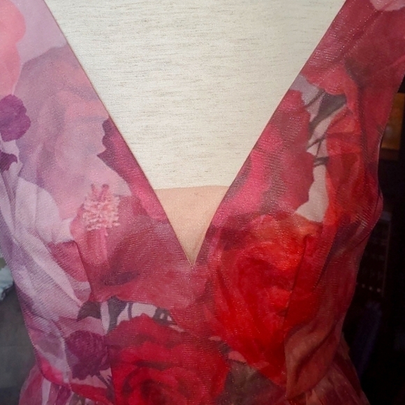 Nwt Chi Chi London Pretty Pink Party Dress-Size 6 - Picture 5 of 5